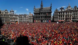 Tapete vermelho! Bélgica volta para casa com festa após terceiro lugar