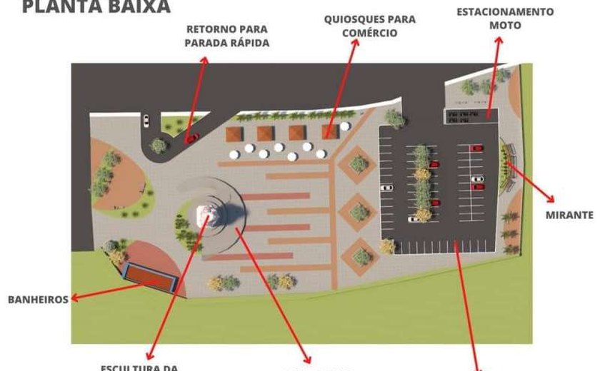 Prefeito anuncia construção de Horto Sagrado para incrementar turismo da cidade