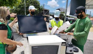 Recicla Maceió: campanha recolhe mais de 400 kg no bairro do Antares