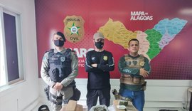 Polícias Penal, Militar e Civil prendem 2 suspeitos e apreendem mais de 20 kg de drogas
