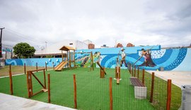 Revitalização da Praça Dona Constança atinge 90% de execução da obra