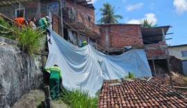 Defesa Civil de Maceió protegeu 174 pontos com lonas brancas em áreas de risco