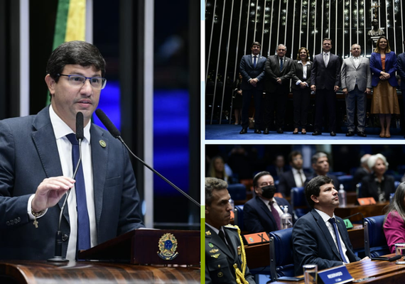 Ministro participa de sessão no Senado alusiva ao aniversário de Brasília (DF)