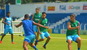 CSA relaciona 22 atletas e embarca para jogos contra Palmeiras e Santos