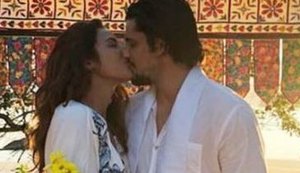 Após idas e vindas, Yanna Lavigne e Bruno Gissoni se casam