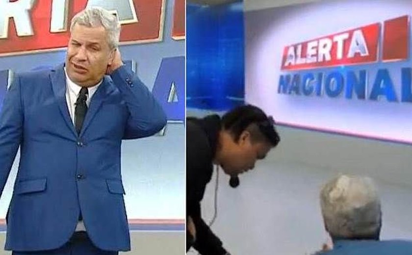 Sikêra Jr. passa mal ao vivo e é socorrido às pressas: ‘Eu não tô aguentando’
