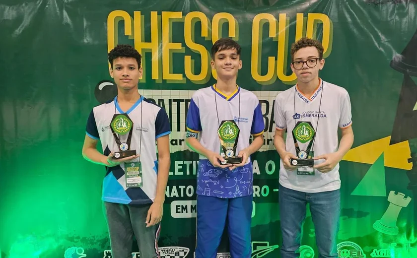 Alunos da rede municipal conquistam vagas para Campeonato Brasileiro de Xadrez 2026