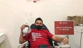 Com apenas 47,6% do estoque de sangue necessário, Hemoal faz coleta externa
