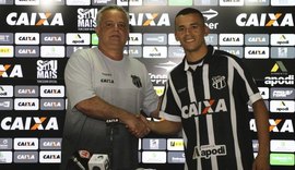 Emprestado pelo Corinthians, alagoano Luidy valoriza experiência no Ceará