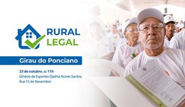 Rural Legal beneficia 500 famílias em Girau do Ponciano nesta quinta (23)