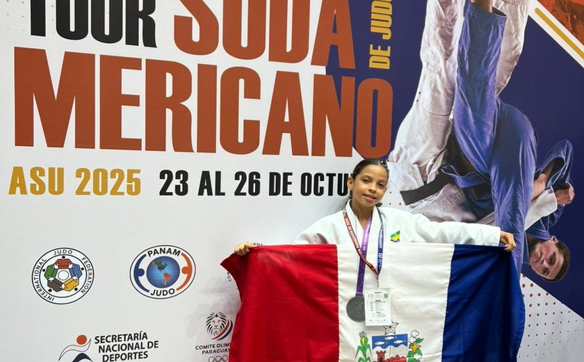 Michaelly Tavares conquista medalha de prata no Campeonato Sul-Americano de Judô