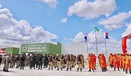 Governo inaugura batalhões e autoriza construção de hospital no Alto Sertão