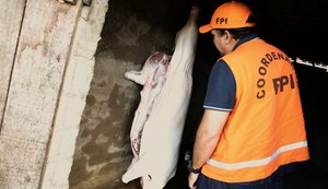 FPI interdita dois abatedouros clandestinos no Sertão