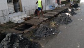 Prefeitura retira três toneladas de lixo da rede de drenagem