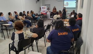 Samu realiza curso sobre atendimento a mulheres vítimas de violência
