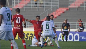 Murici marca no início, vence CRB no Estádio Rei Pelé e divide liderança com o CSA