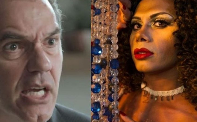 Eurico se assusta ao ver Nonato vestido de mulher e demite motorista