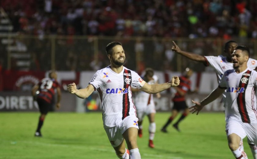 Flamengo vence o Vitória e garante vaga na Libertadores