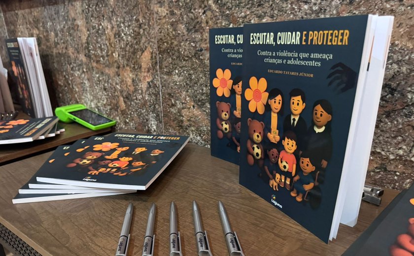 “Escutar, cuidar e proteger”: novo livro do agente da PF Eduardo Tavares reforça luta contra violência infantil