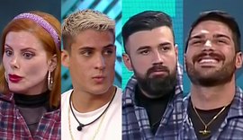 'A Fazenda 14': Deborah, Tiago, Bruno e Shayan formam a 1ª Roça