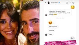 Modelo expõe print e acusa Marcos Mion de paquerá-la