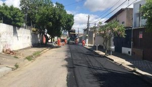 Pavimentação total do Eixo Quartel deve ser concluída até a próxima semana