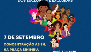 Grito dos Excluídos denuncia a fome em Maceió