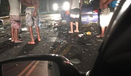 Acidente grave na AL 101 Norte deixa um morto e quatro feridos