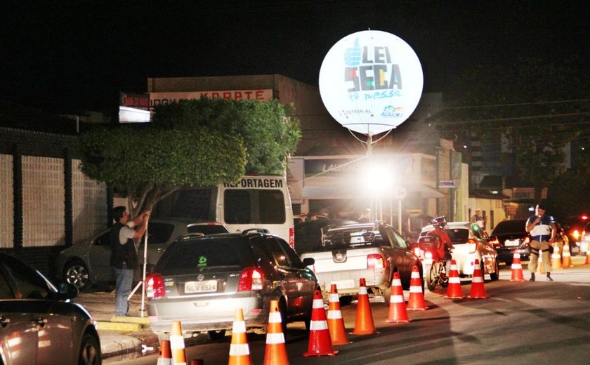 Operação Lei Seca resulta em oito prisões por Embriaguez ao Volante em Maceió