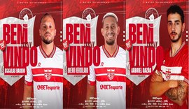 CRB confirma contratação de Douglas Baggio, Breno Herculano e Gabriel Gazão