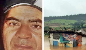 Homem desaparece ao ser arrastado por correnteza de rio após resgatar esposa