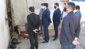 Presidente da OAB Alagoas e Conselheiro do Conseg realizam inspeção em delegacia