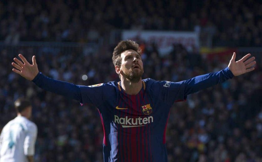 Barcelona vence Real Madrid por 3x0 e Messi bate recorde no Bernabéu