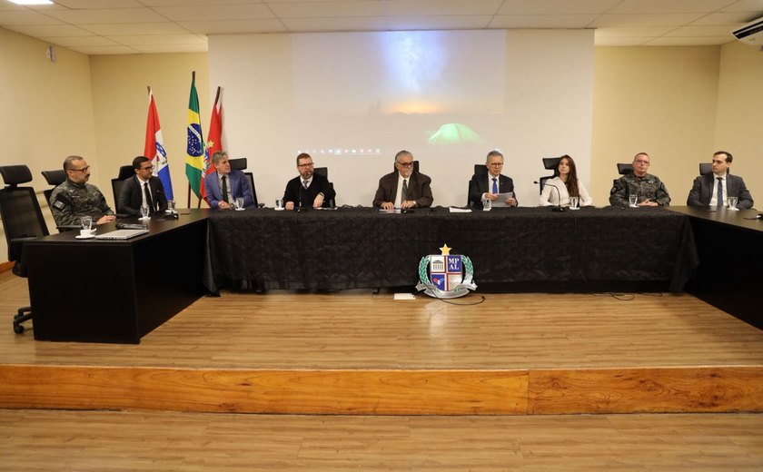 MP/AL promove seminário para fortalecer cultura de segurança institucional