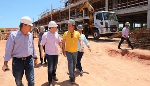 Primeiro bloco do Hospital Metropolitano terá estrutura concluída em março