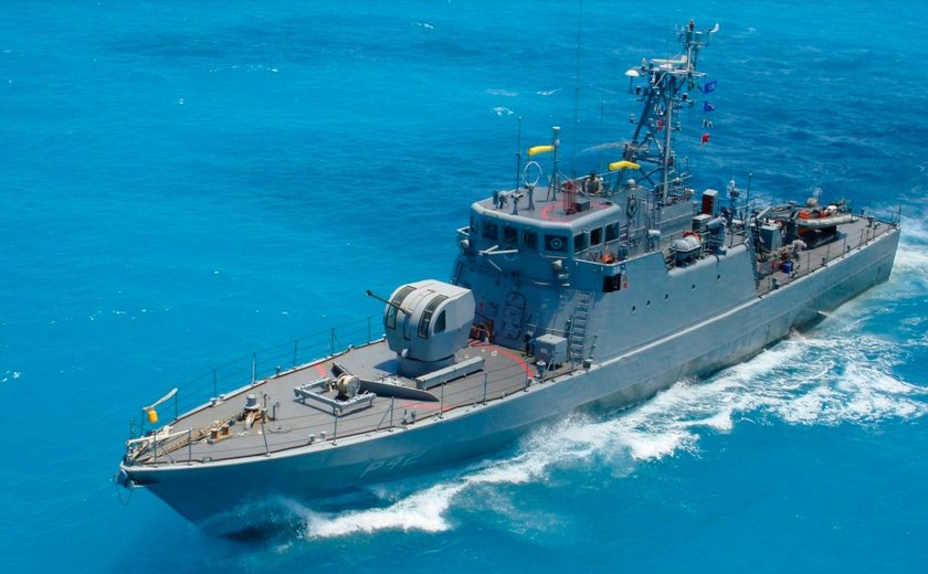 Navio-Patrulha 'Graúna' realiza visitação pública neste sábado em Alagoas