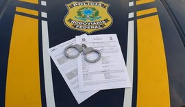 Polícia Rodoviária Federal prende mais um foragido da Justiça