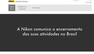 Nikon comunica encerramento das atividades no Brasil