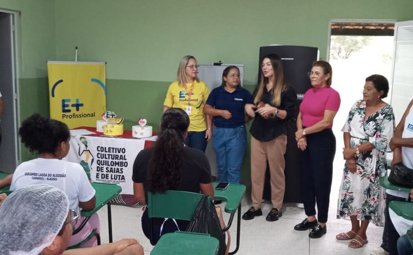 Equatorial Alagoas forma primeira turma do curso de bolos com pasta americana