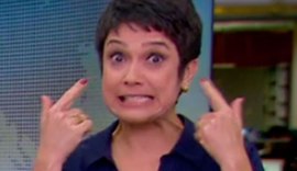 Após críticas, Sandra Annenberg manda recado sobre olheiras