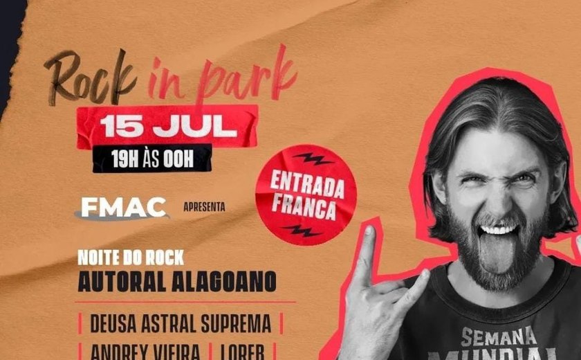 Rock in Park celebra o rock’n’roll com shows de bandas alagoanas