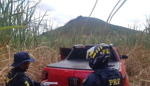 PRF prende homem por adulteração de veículo, porte ilegal de arma e direção perigosa na BR-104