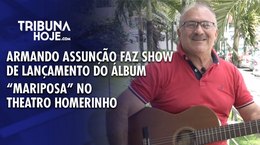 Armando Assunção no Theatro Homerinho com participação de Isadora Veiga