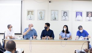 Em visita à Ufal, prefeito JHC garante apoio e parcerias entre município e instituição