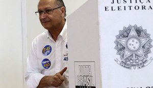 'Hoje é o dia maior da democracia', diz Geraldo Alckmin após votar em SP
