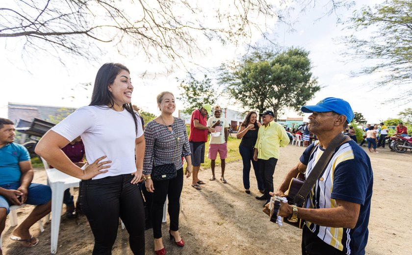 “Quando o campo não planta, a cidade não come ”, afirmou Gabi Gonçalves em visita ao sertão de Alagoas