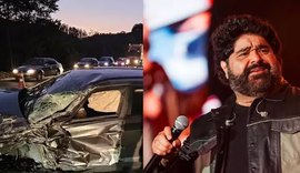 Cantor Fabiano, da dupla com César Menotti, sofre acidente de carro em Minas Gerais