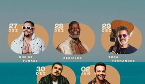 Péricles, Vintage Culture, Tuca Fernandes, Que se Funkey e Alexandre Peixe vão animar o Summer Club Jacarecica