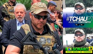 'Rambo' da PF que deu segurança a Lula é o mesmo que protegeu e apoia Bolsonaro