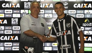 Emprestado pelo Corinthians, alagoano Luidy valoriza experiência no Ceará